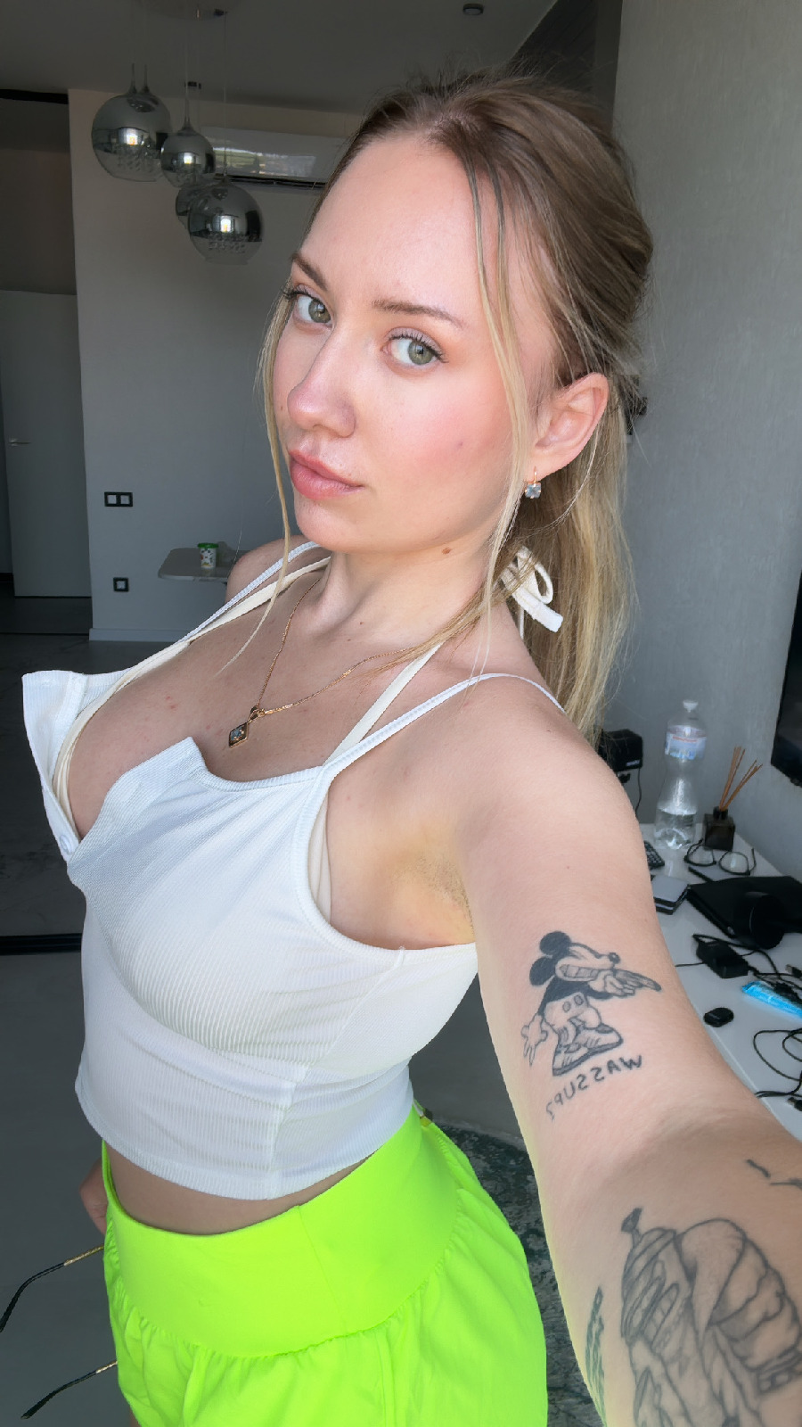 KateV in her underwear in Vancouver