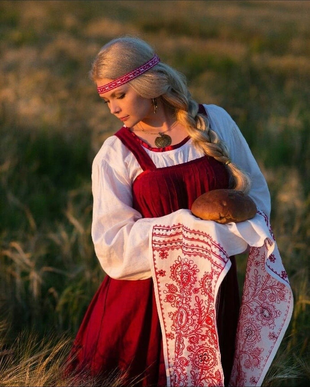 Girls in Slavic costumes in Vancouver