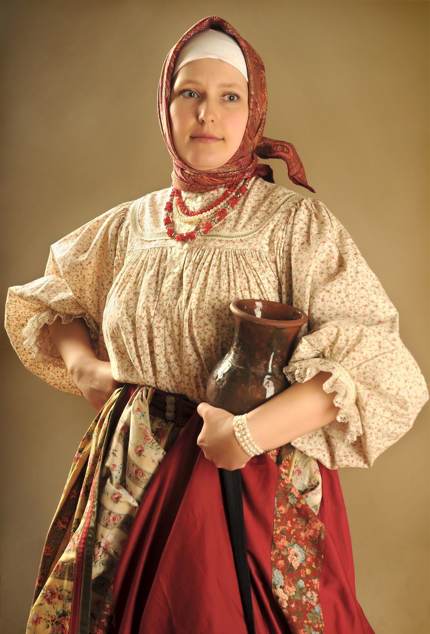 Girls in Slavic costumes in Vancouver